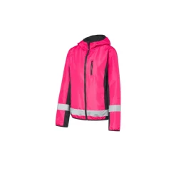 CRIVIT Damen Wendejacke, wasserabweisendes Obermaterial (pink/schwarz, S(36/38)) - B-Ware neuwertig