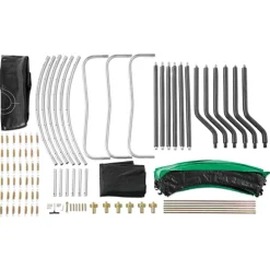 CRIVIT® Gartentrampolin, mit Sicherheitsnetz, Ø 244 x H 240 cm - B-Ware sehr gut