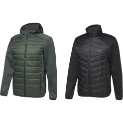 CRIVIT Herren Hybridjacke mit seitlichen Reißverschlusstaschen - B-Ware