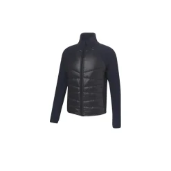 CRIVIT Herren Jacke, vorderer Teil aus gestepptem Material (Navy, S(44/46)) - B-Ware neuwertig