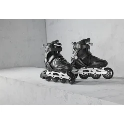 CRIVIT Herren Softboot-Inlineskates mit reflektierenden Deko-Elementen (45) - B-Ware sehr gut