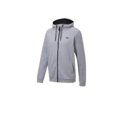 CRIVIT Herren Sweatjacke, mit Baumwolle (Grau, L (52/54)) - B-Ware neuwertig