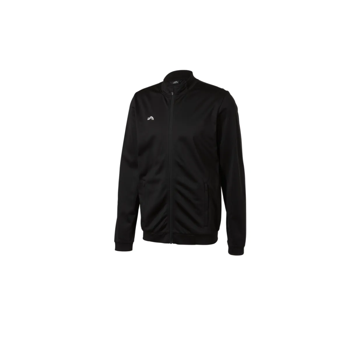 CRIVIT Herren Trainingsjacke mit seitlichen Reißverschlusstaschen (Schwarz, S (44/46)) - B-Ware sehr gut