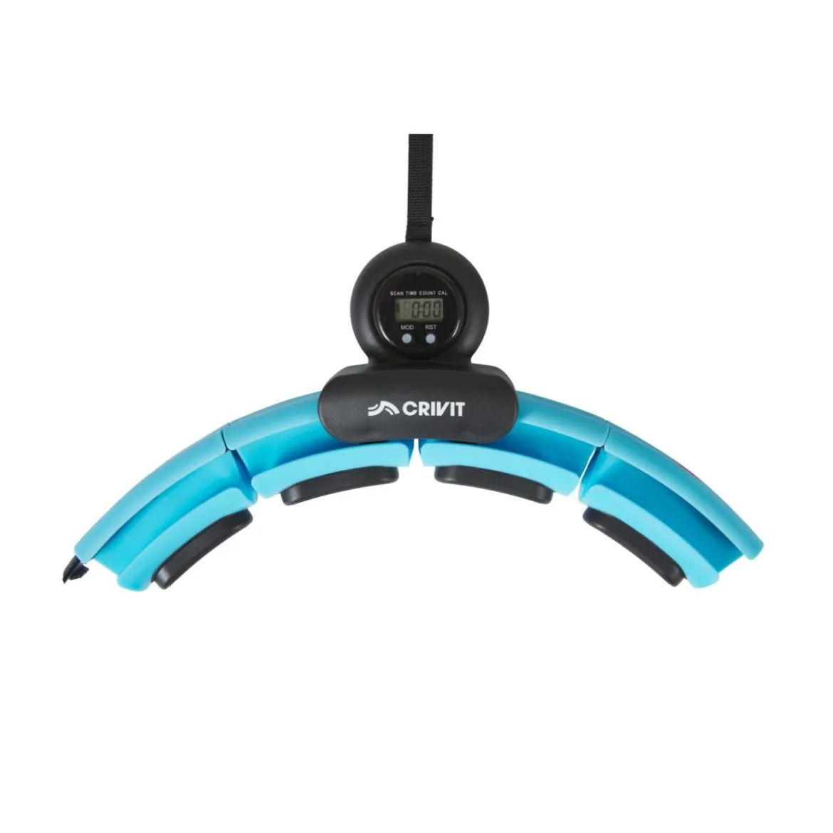 CRIVIT Hula-Hoop-Reifen mit Gewicht, mit LED-Display und Zählfunktion - B-Ware