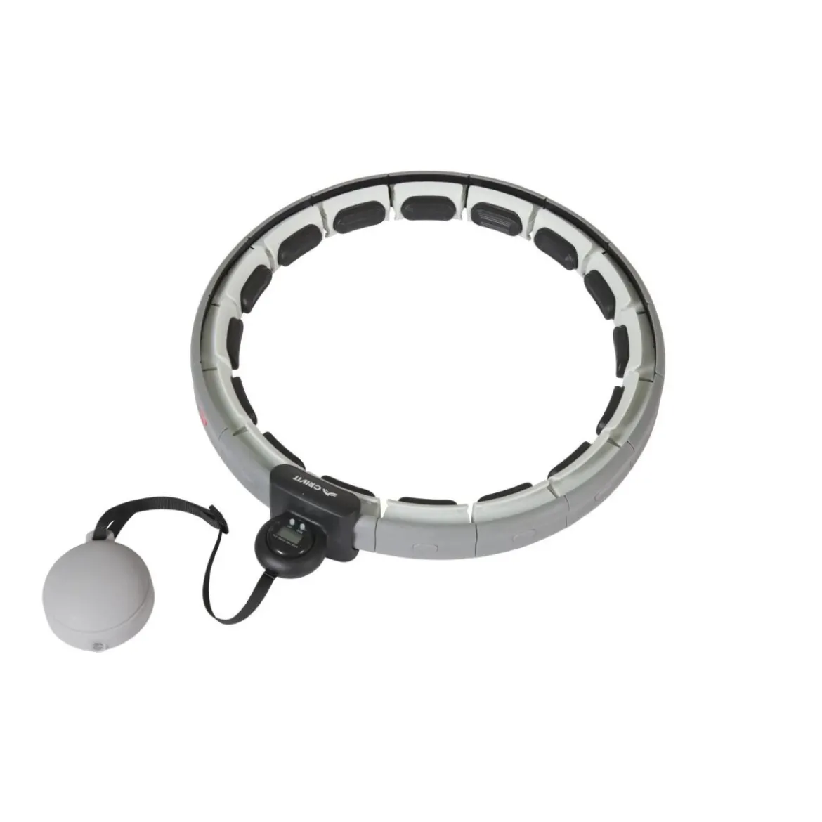 CRIVIT Hula-Hoop-Reifen mit Gewicht, mit LED-Display und Zählfunktion - B-Ware