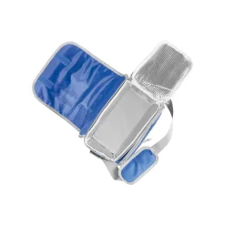 CRIVIT Kühltasche, mit längenverstellbarem Schultergurt (Klapptasche, blau) - B-Ware neuwertig