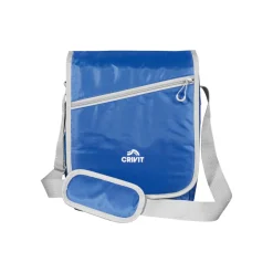CRIVIT Kühltasche, mit längenverstellbarem Schultergurt (Klapptasche, blau) - B-Ware neuwertig