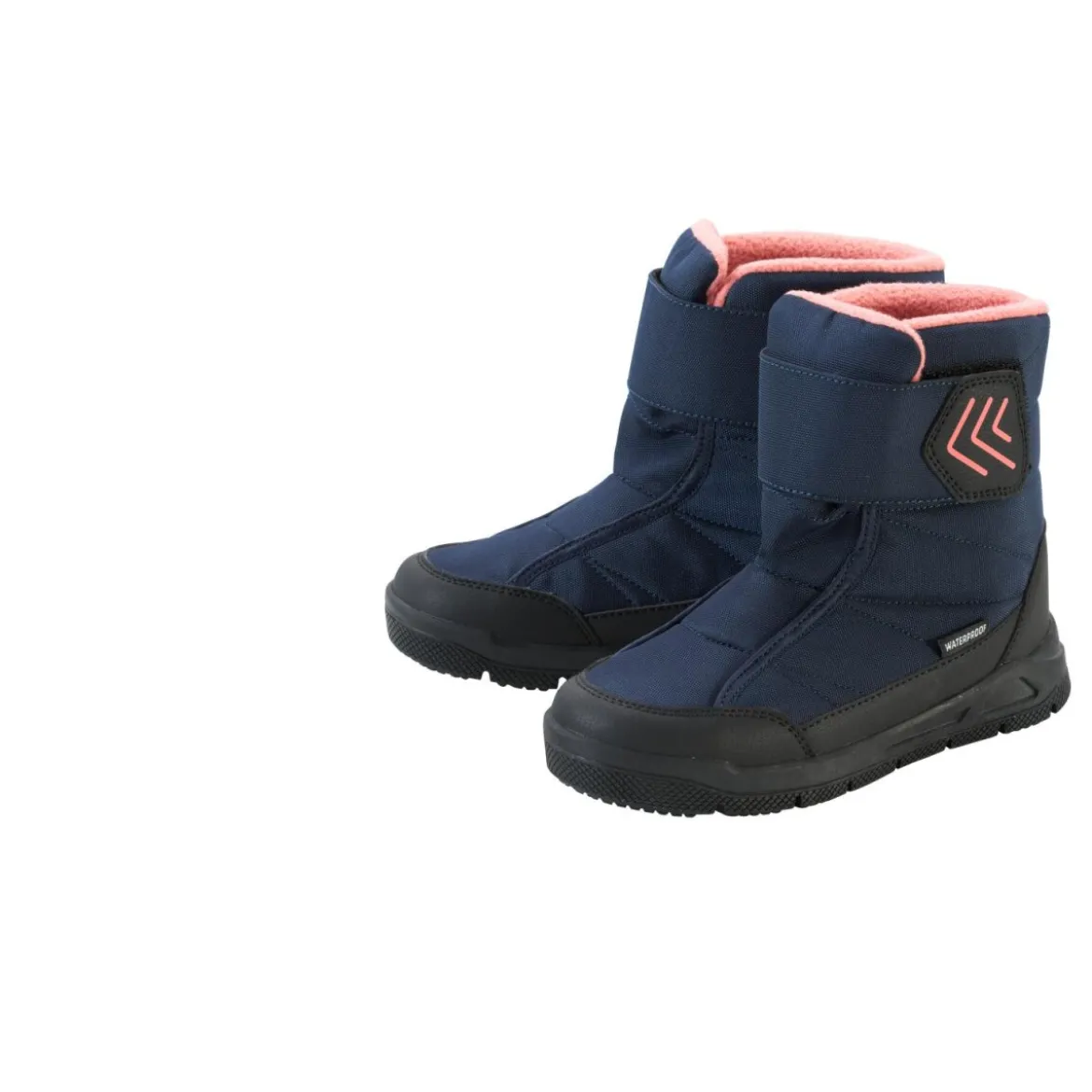 CRIVIT Kinder-Schneestiefel, 35, marineblau/rosa - B-Ware sehr gut