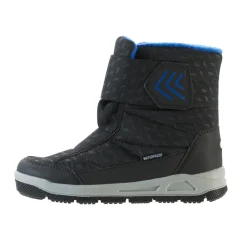 CRIVIT Kinder-Schneestiefel, 34, schwarz/blau - B-Ware neuwertig