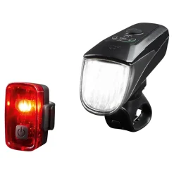 CRIVIT LED-Fahrradbeleuchtungsset, 15 Lux - B-Ware sehr gut