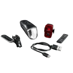 CRIVIT LED-Fahrradbeleuchtungsset, 15 Lux - B-Ware sehr gut