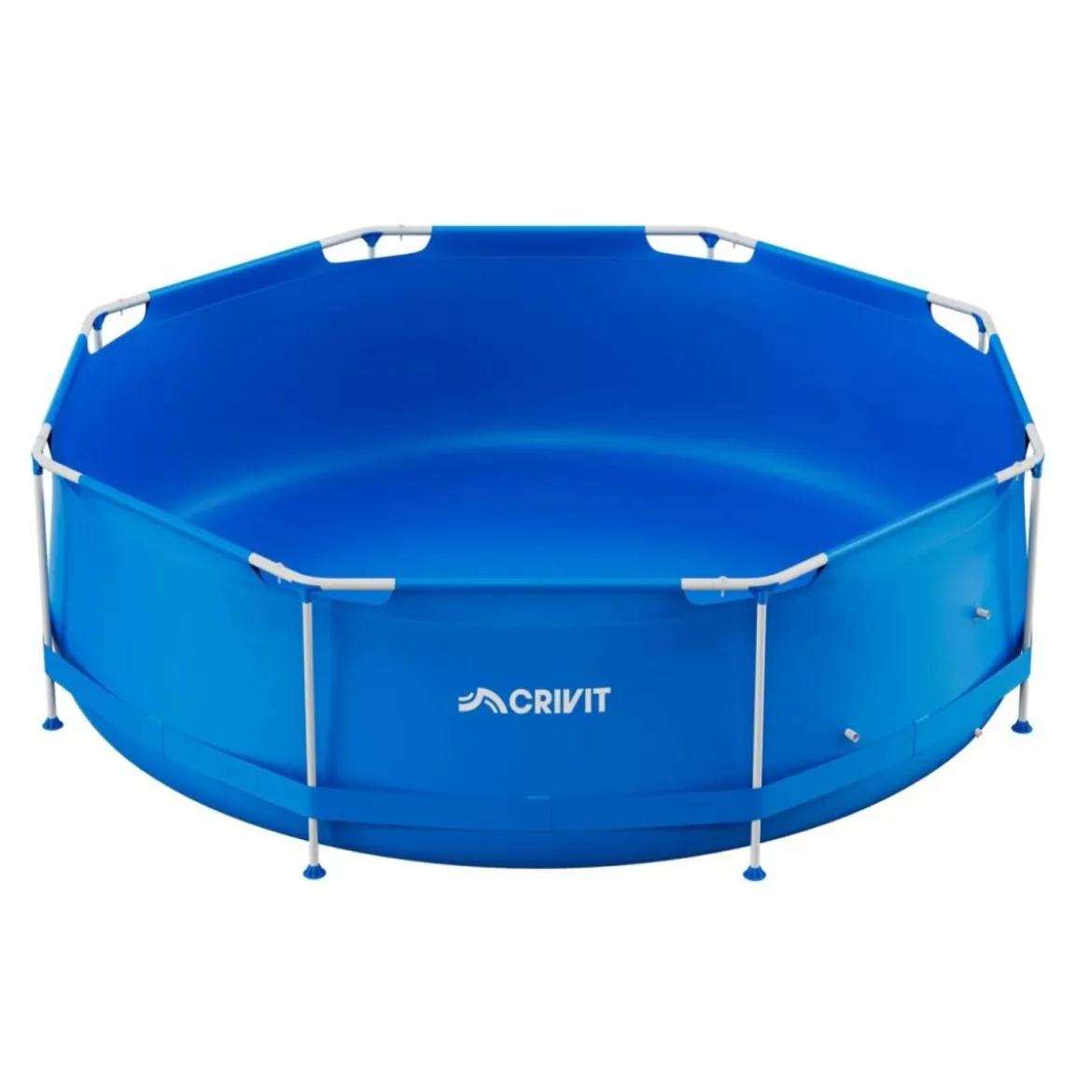 CRIVIT Metal-Frame-Pool, Ø 300 cm - B-Ware neuwertig