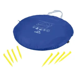 CRIVIT Pop-up-Strandmuschel (Dunkelblau) - B-Ware neuwertig