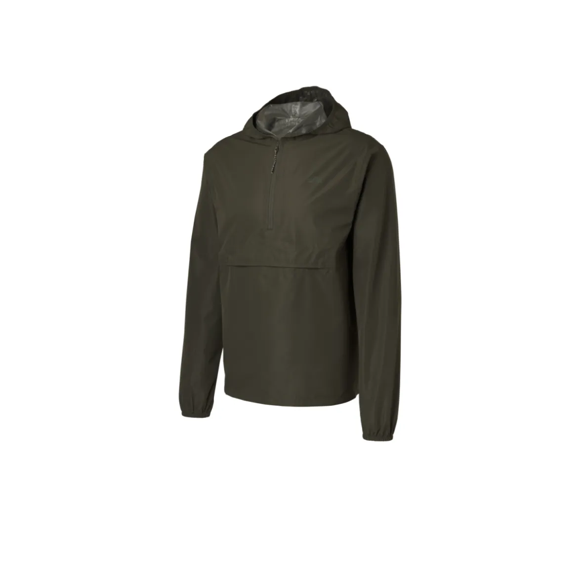 CRIVIT Regenjacke, Halfzip, wasserabweisendes Obermaterial (Olive, S) - B-Ware neuwertig
