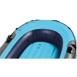 CRIVIT Schlauchboot, mit umlaufender Sicherheitsschnur, blau - B-Ware sehr gut