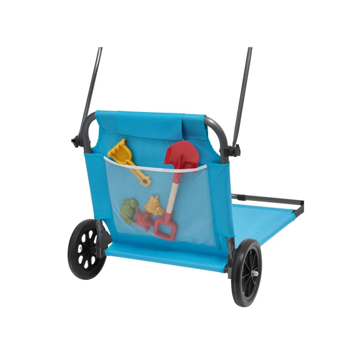 CRIVIT Strand- und Transportliege, mit Sonnendach - B-Ware