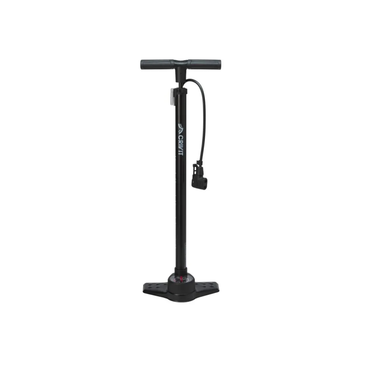 CRIVIT XL-Standluftpumpe mit Manometer - B-Ware neuwertig