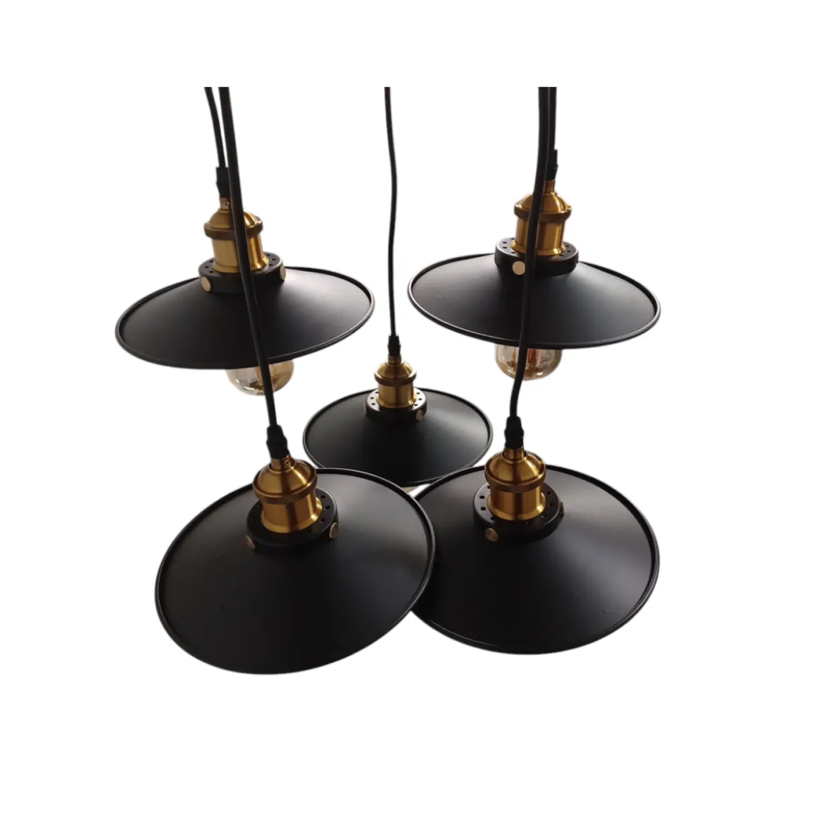 CrownLED Pendelleuchte, 5-flammig, schwarz - B-Ware sonstiges