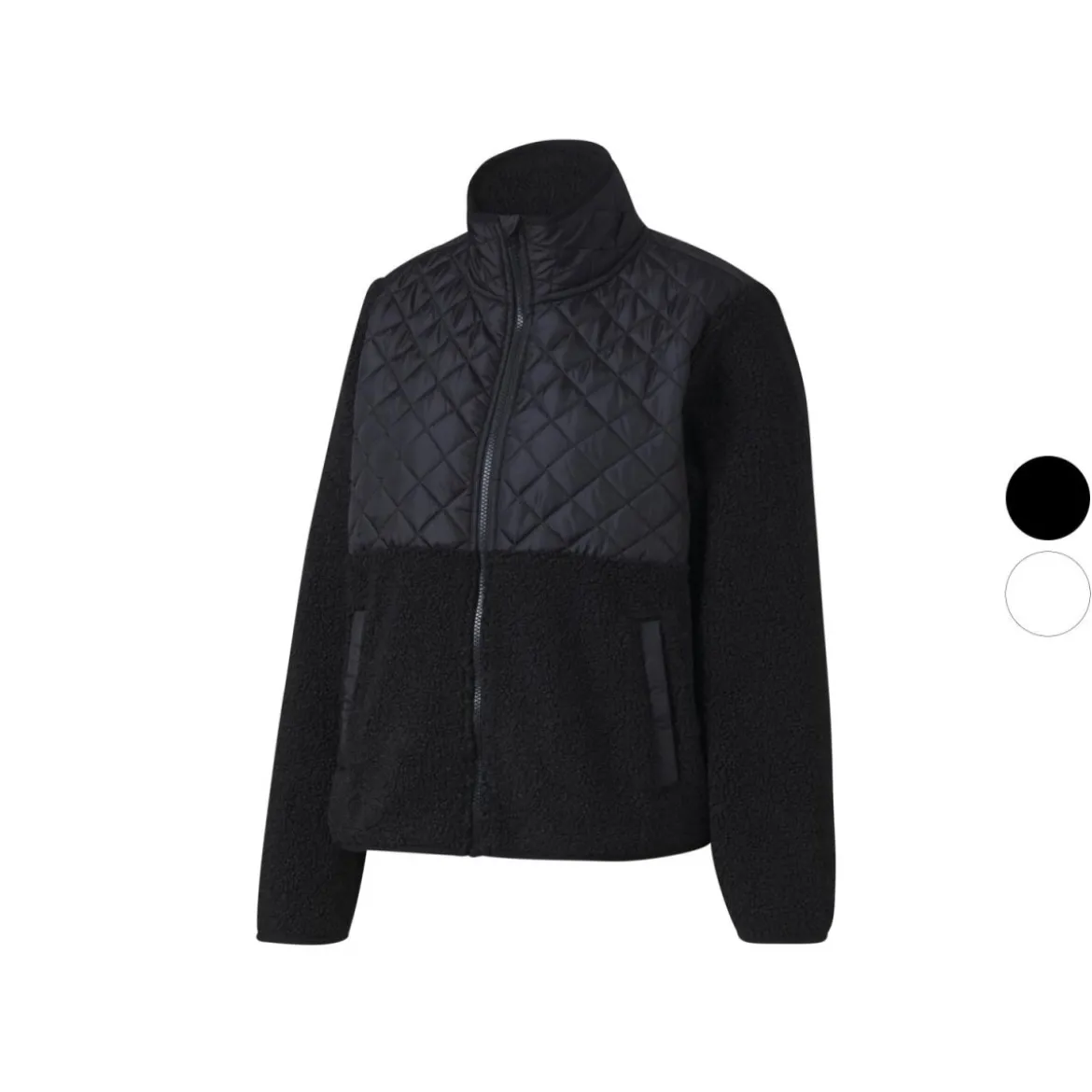 Damen Fleecejacke aus Lammfellimitat - B-Ware