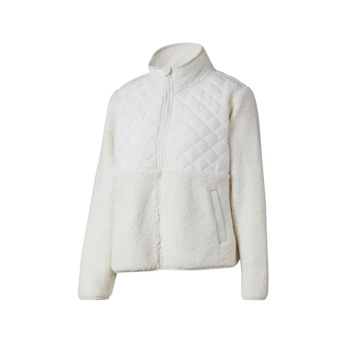 Damen Fleecejacke aus Lammfellimitat - B-Ware