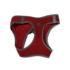 DDOXX Brustgeschirr Air Mesh, XL, rot - B-Ware gut