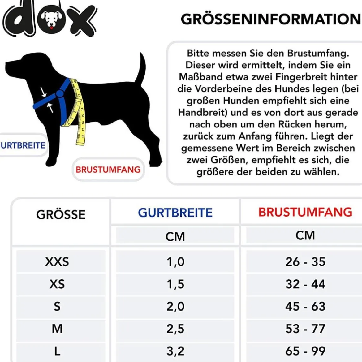 DDOXX Hundegeschirr Nylon, Step-In, Verstellbar, Blau, S - B-Ware sehr gut