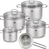 Elo Topfset Jaspis, aus Edelstahl, 5-teilig - B-Ware neuwertig