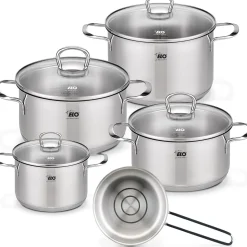 Elo Topfset Jaspis, aus Edelstahl, 5-teilig - B-Ware neuwertig