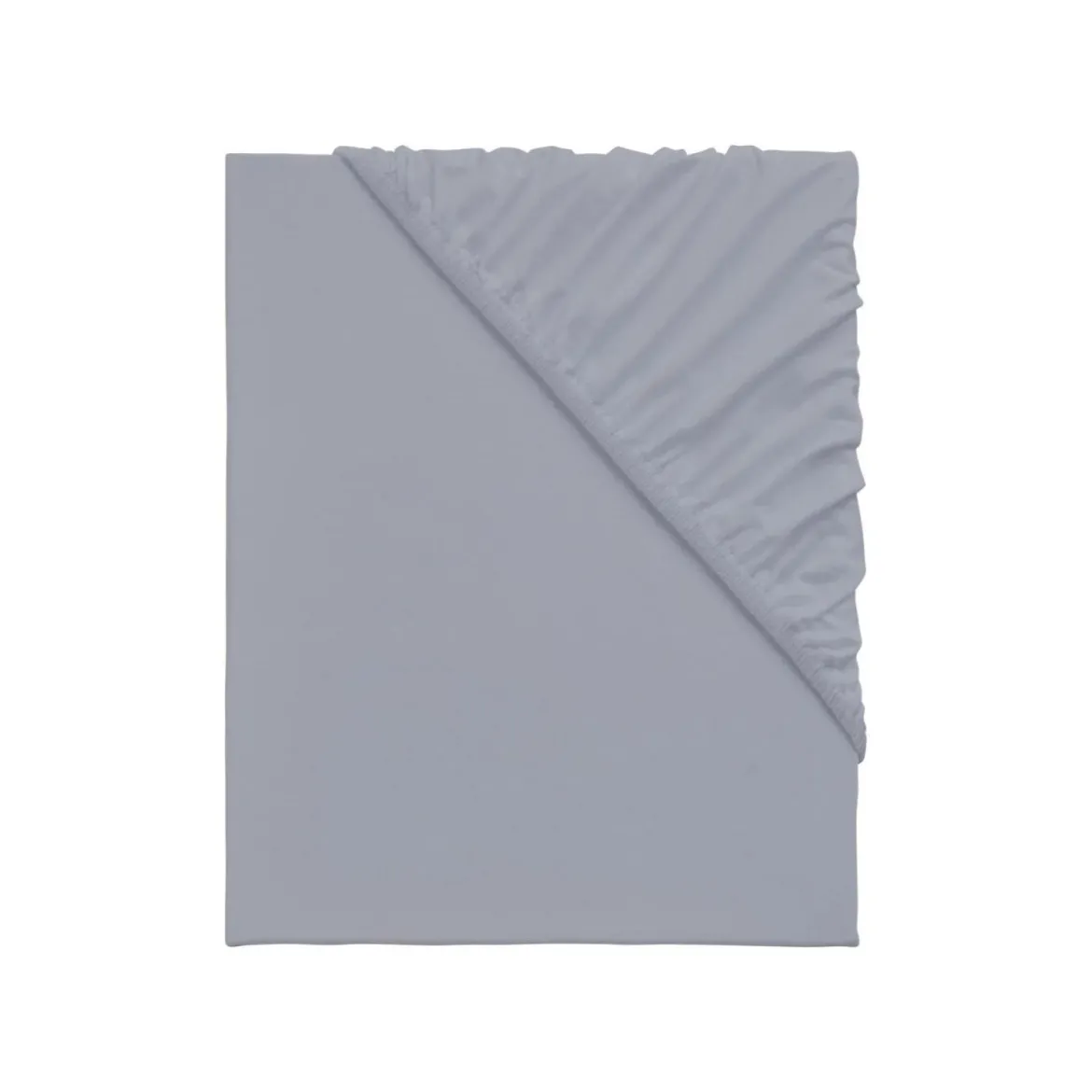 Emma Jersey-Spannbettlaken, 180-200 x 200 cm, grau - B-Ware neuwertig