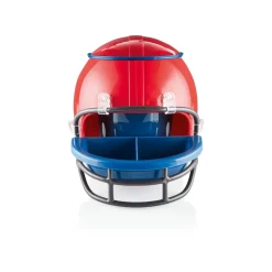 ERNESTO® Snackhelm, Football-Helm-Optik, herausnehmbare Behälter (rot) - B-Ware sehr gut