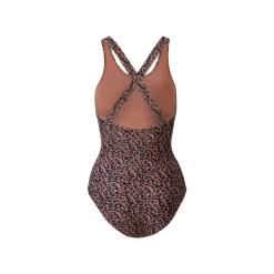 esmara® Damen Badeanzug, pflegeleichte Qualität (Leo, 34) - B-Ware neuwertig