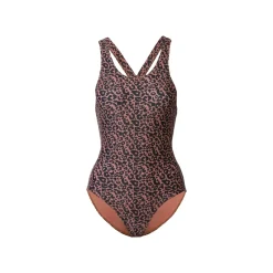 esmara® Damen Badeanzug, pflegeleichte Qualität (Leo, 34) - B-Ware neuwertig