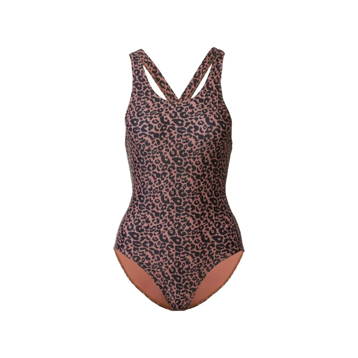 esmara® Damen Badeanzug, pflegeleichte Qualität (Leo, 34) - B-Ware neuwertig