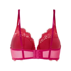 esmara® Damen Bügel-BH, mit eleganter Spitze (Pink, 75B) - B-Ware neuwertig