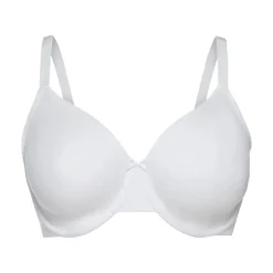 ESMARA® Damen Bügel-BHs, 2 Stück, hohen Baumwollanteil (Schwarz/weiß, 90D) - B-Ware neuwertig