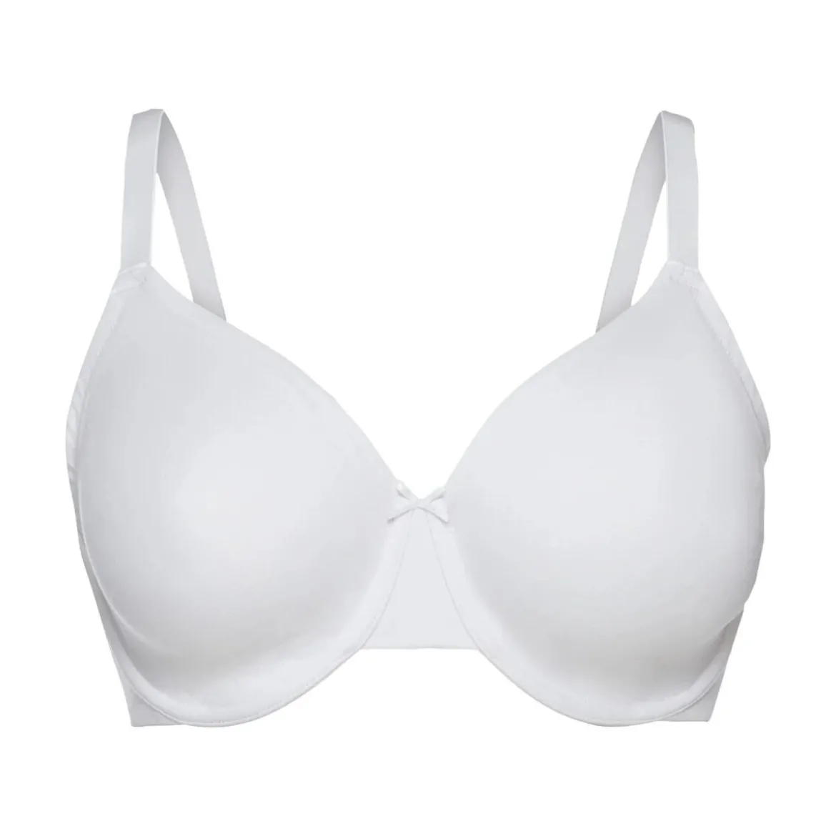 ESMARA® Damen Bügel-BHs, 2 Stück, hohen Baumwollanteil (Schwarz/weiß, 90D) - B-Ware neuwertig
