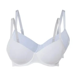 esmara® Damen Bügel-BHs, 2 Stück, vorgeformte Cups - B-Ware