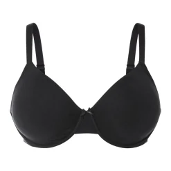 esmara® Damen Bügel-BH, 2 Stück, 90D, schwarz/weiß - B-Ware neuwertig