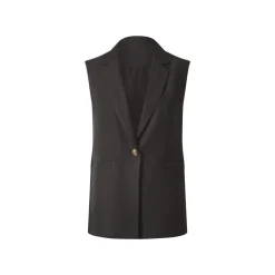 esmara® Damen-Blazer, ärmellos, 38, schwarz - B-Ware sehr gut