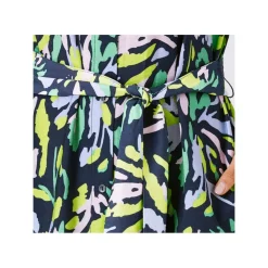 esmara® Damen Blusenkleid, Midi-Länge, leicht ausgestellt geschnitten - B-Ware