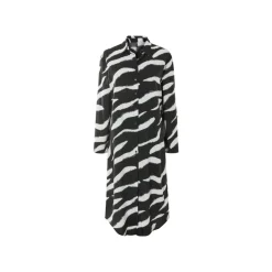 esmara® Damen Blusenkleid, mit Krempelfunktion - B-Ware
