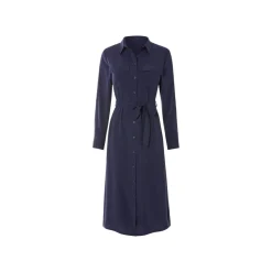 esmara® Damen Blusenkleid, mit Krempelfunktion - B-Ware