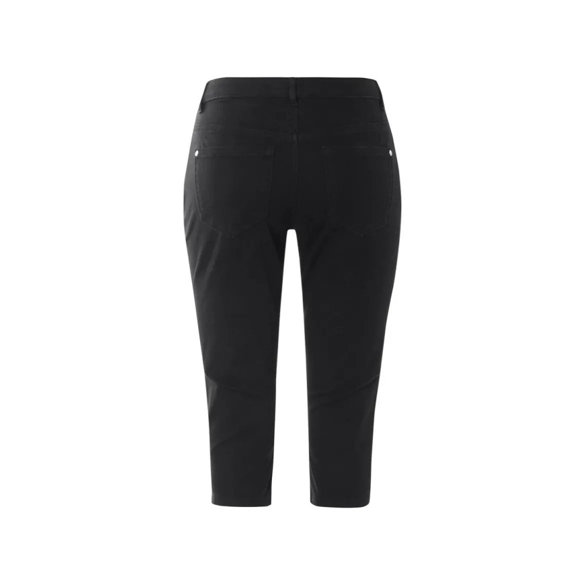 esmara® Damen-Capri-Jeans, Super Skinny, normale Leibhöhe, 36, schwarz - B-Ware neuwertig