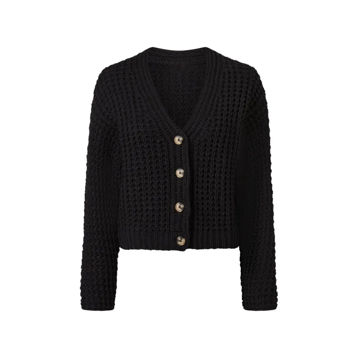 esmara® Damen-Cardigan, S, schwarz - B-Ware sehr gut
