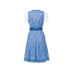 esmara® Damen Dirndl, im feschen Oktoberfest-Look (aop/blau, 42) - B-Ware sonstiges