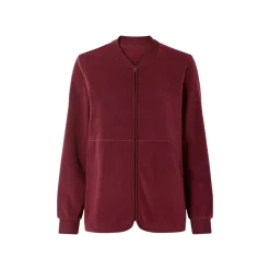 esmara® Damen Fleecejacke, kuschelig weich und warm (Rot, M(40/42)) - B-Ware neuwertig