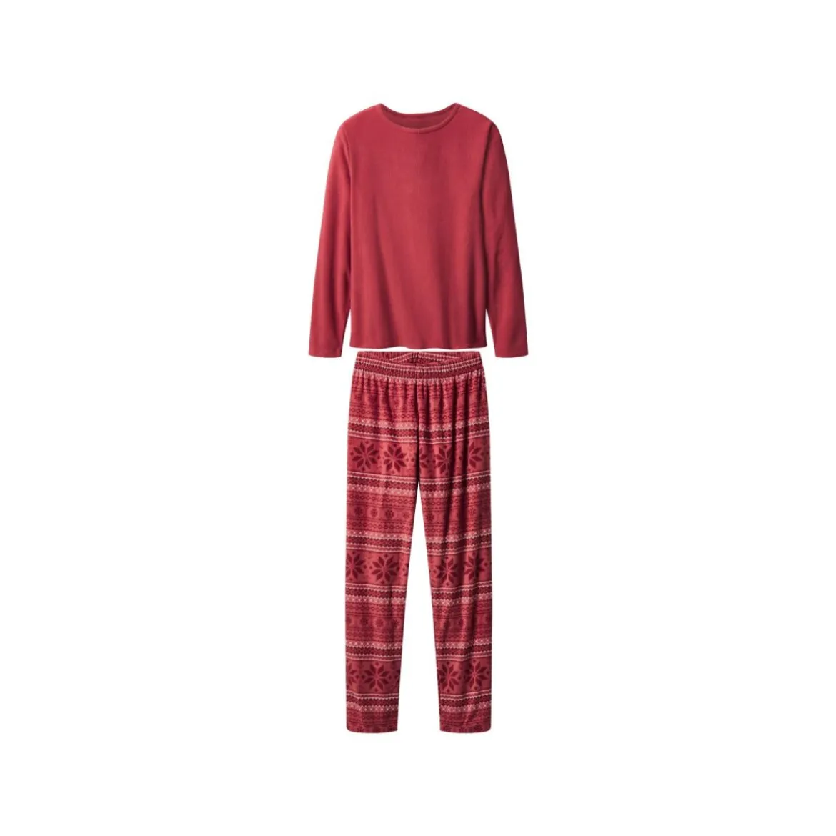 esmara® Damen Fleece-Pyjama - B-Ware