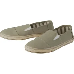 ESMARA® Damen Freizeitschuhe, Obermaterial aus reiner Baumwolle (Grün, 38) - B-Ware sehr gut