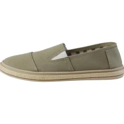 ESMARA® Damen Freizeitschuhe, Obermaterial aus reiner Baumwolle (Grün, 38) - B-Ware sehr gut