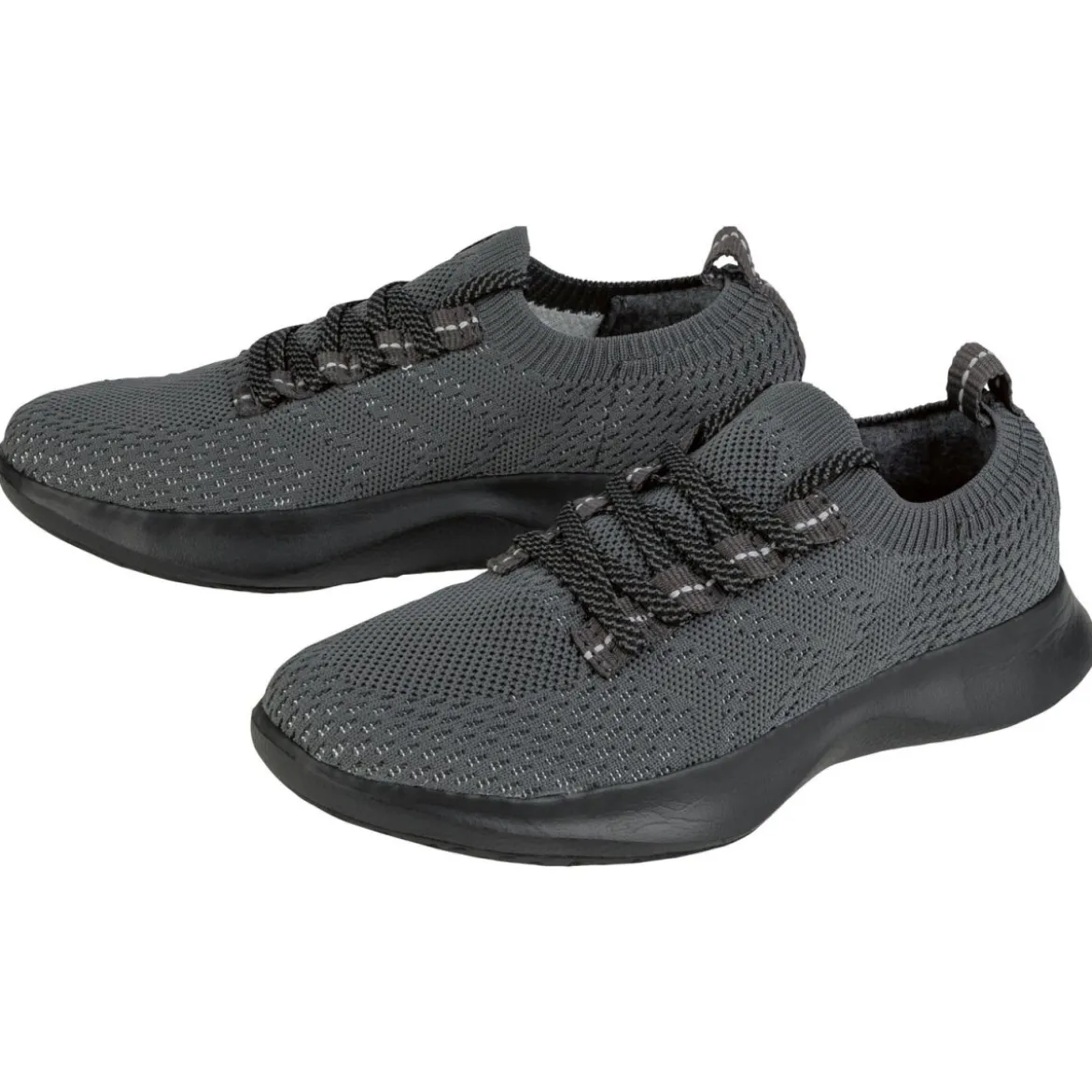 esmara® Damen Freizeitschuh mit recycletem Material (dunkelgrau, 37) - B-Ware neuwertig